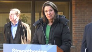 CTV NEWS: “Danielle Smith says members of the Alberta legislature, including cabinet ministers, are not free to talk to accused people about their criminal court cases but her call to a man facing charges was OK.”