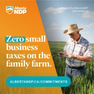 It’s time for Alberta’s family farms to get a break. They embody the entrepreneurial spirit at the heart of Alberta, but they’ve been hit hard by the UCP’s failed leadership.