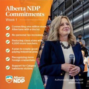 This election is about who you trust to build a better future in Alberta. Here are some of the commitments